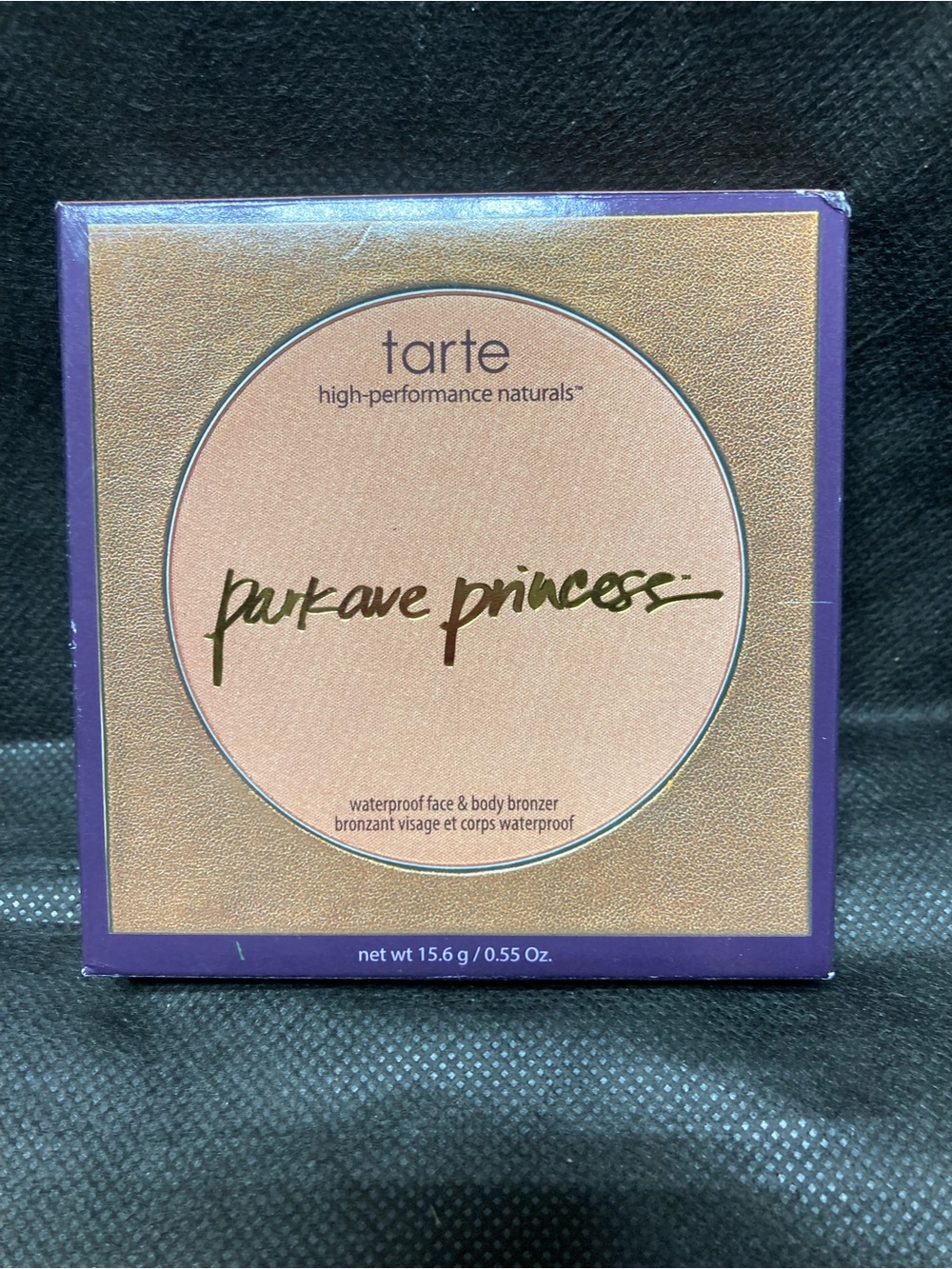 tarte Park Ave Princess Bronzer - Warm Brown with Purple Accents